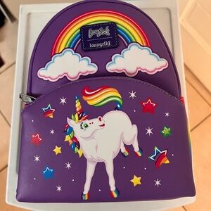 Lisa Frank Loungefly Unicorn Backpack